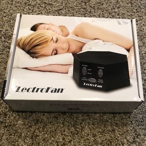 New LectroFan Sound Therapy Machine in White
